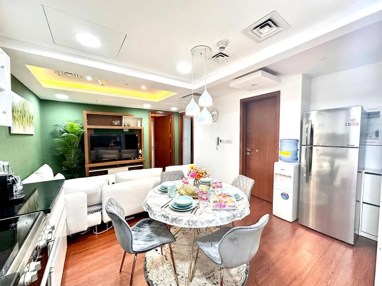 Cozy Apartment In Laya Residence Jvc Dubai 0*,